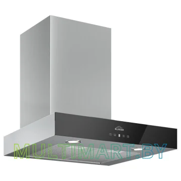 Вытяжка Elikor Агат 60Н-1000-Е4Д (нержавеющая сталь/черный) (917482)